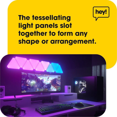 Hey Smart Panel Lighting Kit 9 Pcs