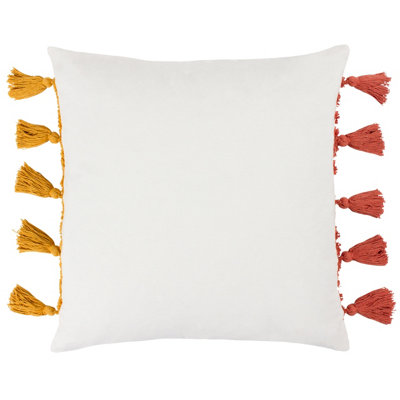 Heya Home Archow Tufted Tasselled 100% Cotton Cushion Cover