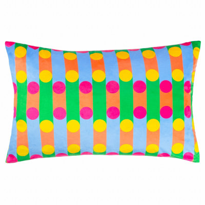 Heya Home Bon Bon Retro Velvet Polyester Filled Cushion
