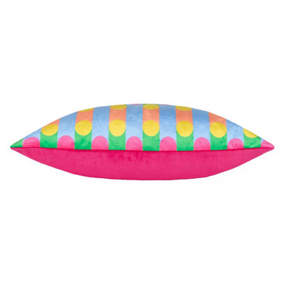 Heya Home Bon Bon Retro Velvet Polyester Filled Cushion