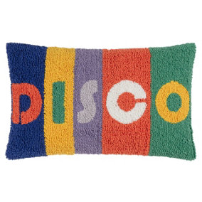 Heya Home Disco Knitted Feather Filled Cushion