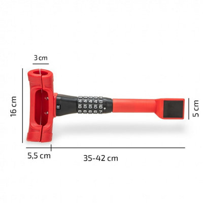 HEYNER Advanced Car Steering Wheel Lock T-Block  850400 - 7