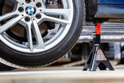 HEYNER Heavy Duty Car Axle Jack Stands 2 tons 2 Pcs Set Vehicle Lift Lifting Tool