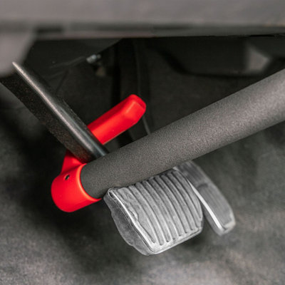 Heyner High Secure Car Steering Wheel Lock Brake Pedal Locking Bar Lock H850200 - 7