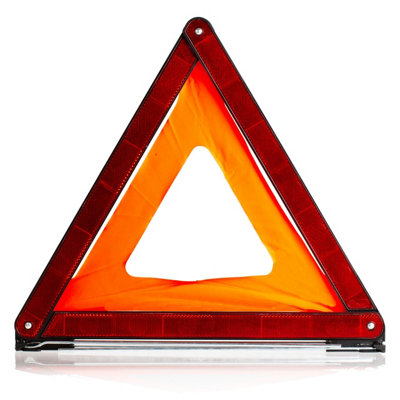 Heyner Micro Star Warning Triangle Reflective Sign Foldable Car Hazard Breakdown With Case H550300