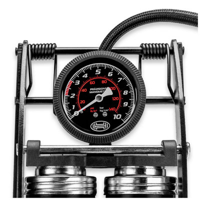 Pomp Sks air worx met manometer (10 bar) - Richard van Alphen