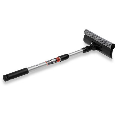 HEYNER Telescopic Car Window Squeegee and Sponge Heads Cleaner XL 70-125cm H407500