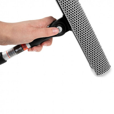 HEYNER Telescopic Car Window Squeegee and Sponge Heads Cleaner XL 70-125cm H407500