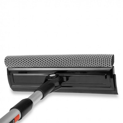 HEYNER Telescopic Car Window Squeegee and Sponge Heads Cleaner XL 70-125cm H407500 - 3