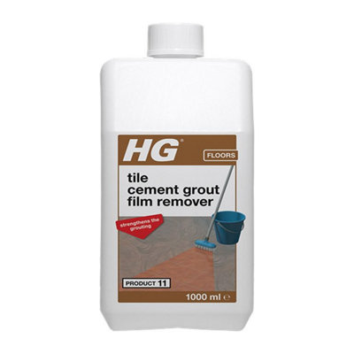 HG 101100106 Tile Cement Grout Film Remover 1 litre H/G101100106