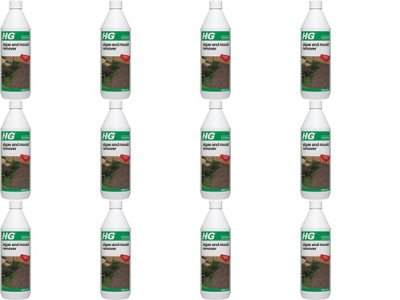 HG Algae and Mould Remover 1 Litre (181100106) (Pack of 12)