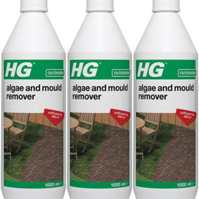 HG Algae and Mould Remover 1 Litre (181100106) (Pack of 3)