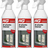 HG All Plastic Cleaner, Multi-Use Spray, 500ml (Pack of 3)