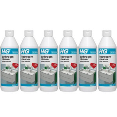 HG Bathroom Cleaner Shine Restorer, Bath Cleaner & Light Limescale ...