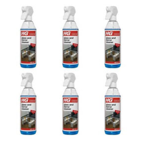 HG Glass and Mirror Cleaner 500ml - Pack of 6