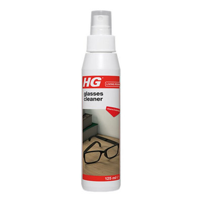 HG Glasses Cleaner Spray 125ml DIY at B&Q