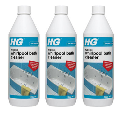 HG Hygienic Whirlpool Bath Cleaner Hot Tub & Jacuzzi Cleaner 1000ml ...