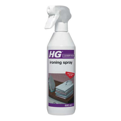 HG Ironing Spray, for Creaseless Ironing, Wrinkle Release Spritz 500ml - Pack of 6