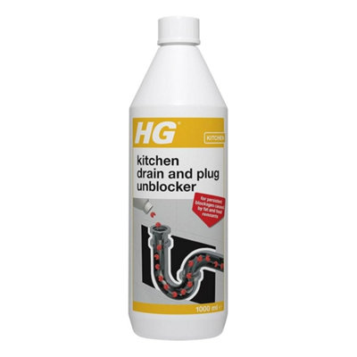 HG Kitchen Drain and Plug Unblocker 1L