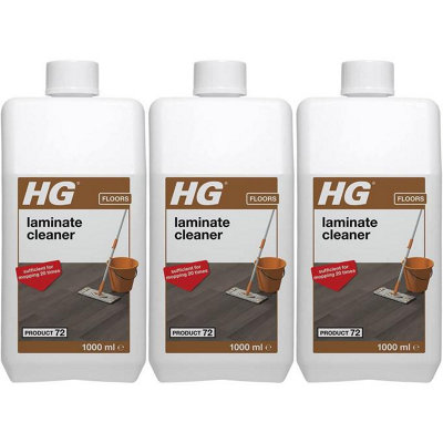 HG Laminate Cleaner (Product 72) 1L (Pack of 3)