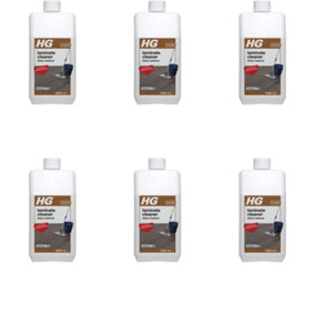 HG Laminate Cleaner Shine Restorer 1L - Pack of 6