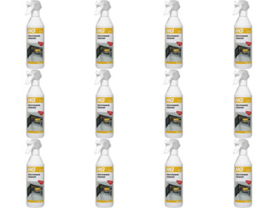 HG Microwave Cleaner, Removes Grease & Caked-on Food Deposits, Cleans 500ml - Pack of 12