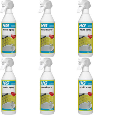 HG Mould Remover Spray, 500ml (186050106) (Pack of 6) | DIY at B&Q
