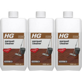 HG Parquet Cleaner Product 54, 1000ml (Pack of 3)