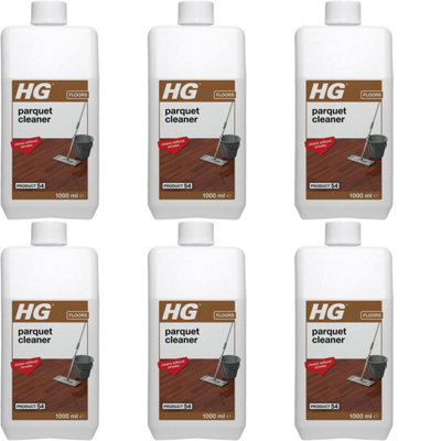 HG Parquet Cleaner Product 54, 1000ml (Pack of 6)