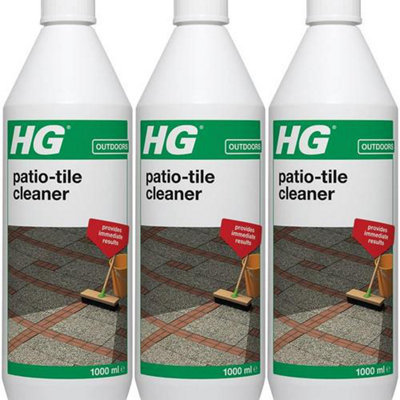 HG PatioTile Cleaner 1 Litre (183100106) (Pack of 3) DIY at B&Q