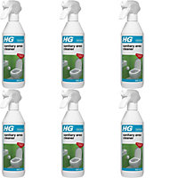 HG Sanitary Area Cleaner, 500ml Spray (320050106) (Pack of 6)