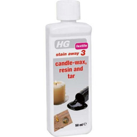 HG Stain Away No. 3 Textile Removes Candle Wax, Resin, Tar Stains & More 50ML