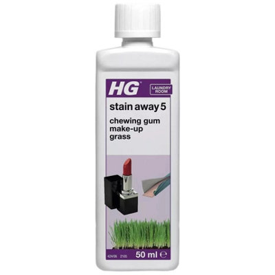 HG Stain Away Number 5 Chewing Gum, Make Up & Grass Remover 50ml