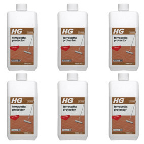 HG Terracotta Floor Protector 1 Litre (Pack of 6)
