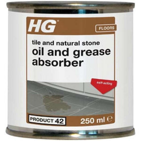 HG Tile and Natural Stone Oil and Grease Absorber 250ml- Self acting