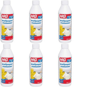 HG Wallpaper Remover 500ml - Tough Job (Pack of 6)