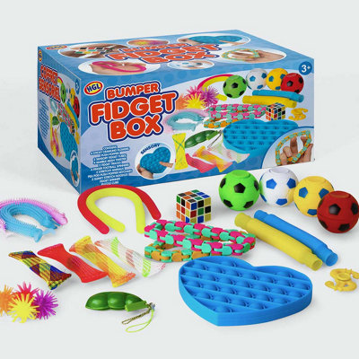 HGL Bumper Fidget Box containing 24 Pieces For Kids | DIY at B&Q