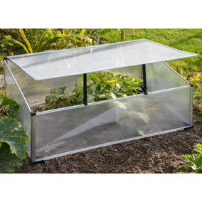 HI Mini Greenhouse 100x60x40 cm Aluminium Transparent