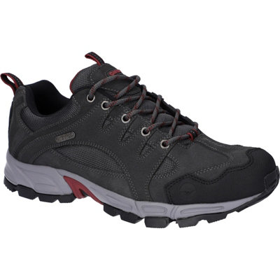 Hi-Tec Auckland Lite Shoes Graphite Grey/Dark Red