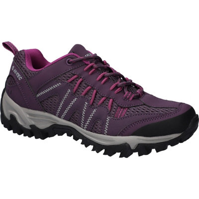 Hi-Tec Jaguar Shoes Italian Plum/Festival Fuchsia