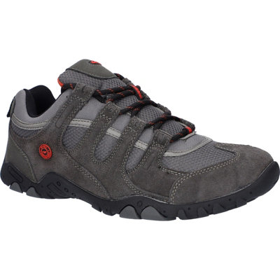 Hi-Tec Quadra Walking Shoes in Black for Men | UK