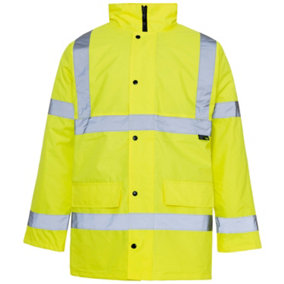 Hi-Vis Jacket Yellow Standard - 3XL