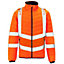 Hi-Vis Puffer Jacket Orange - 3XL