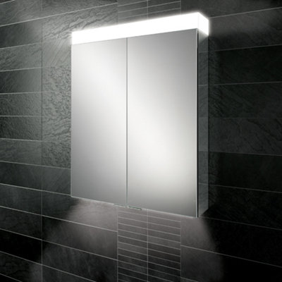 HiB - Apex Mirror Cabinet - 750(H) x 600(W) Apex 60 Price Comparisons | Compare The Build