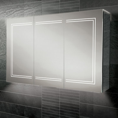 HiB - Edge Mirror Cabinet - 700(H) x 1200(W) Edge 120 Price Comparisons | Compare The Build
