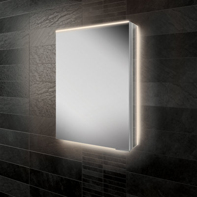 HiB - Ether Mirror Cabinets - 700(H) x 500(W) Ether 50 Price Comparisons | Compare The Build