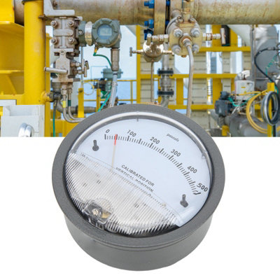 High-Accuracy Differential Pressure Gauge Dial 1/8in NPT Aluminum for Electronics