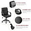 High Back Mesh Desk Swivel Chair for Home Office Adjustable Height Executive Chair Recline Mesh Seat
