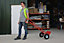 High Back P Handle Sack Truck, Puncture-proof wheels, P Handle For Single Hand Use, Large Toe Plate, 250kg Capacity
