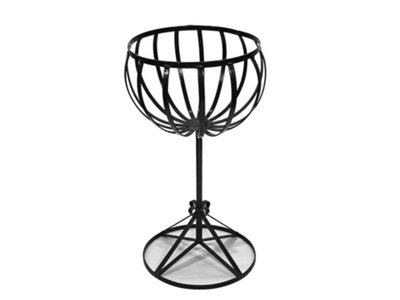 High Cauldron Basket Stand, Patio Planter